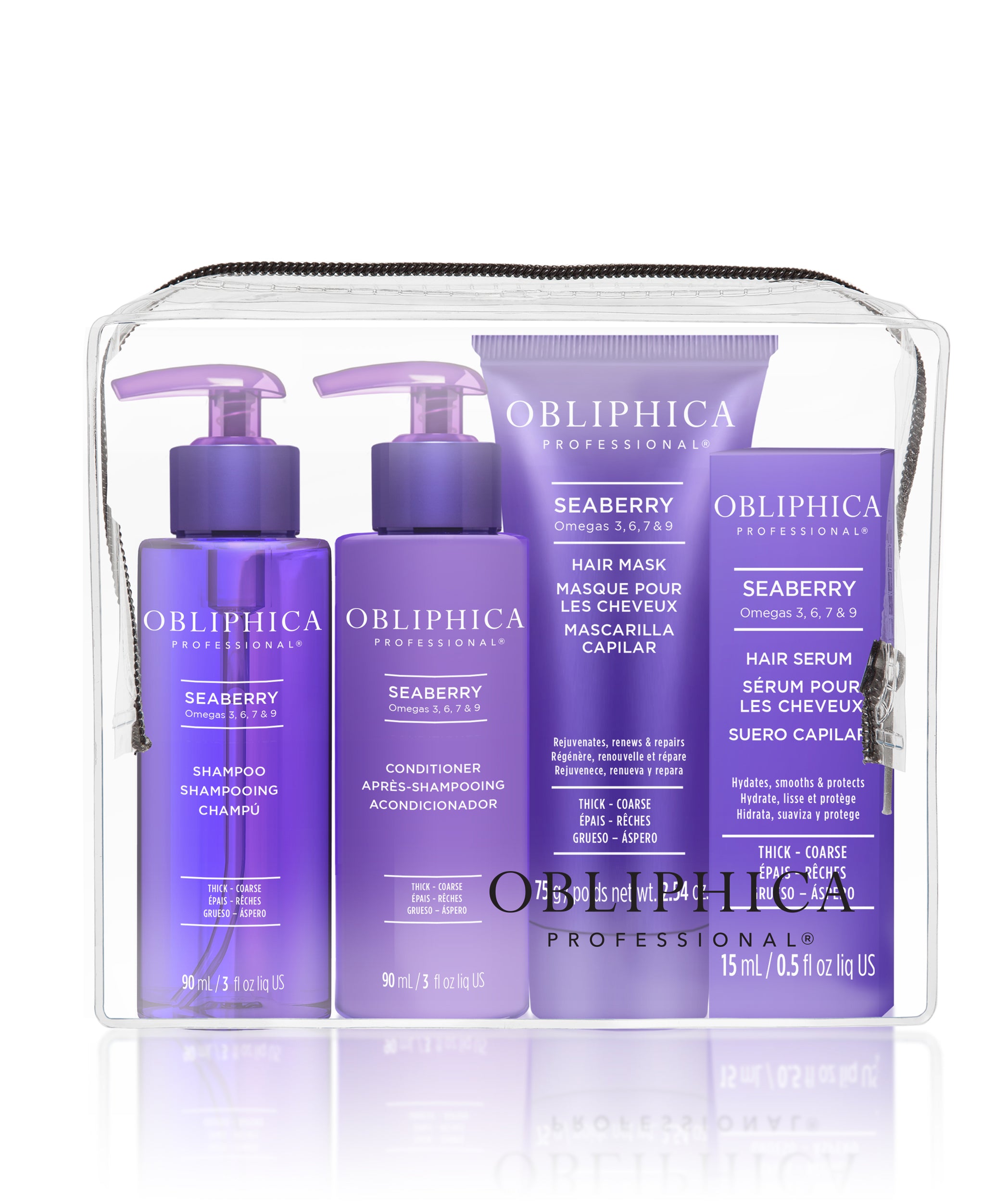 Travel Kit Medium to Coarse Hair